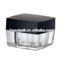 5ml 10ml Square Plastic Cream Cosmetics Jar Acrylic 5g 10g Cosmetic Jar